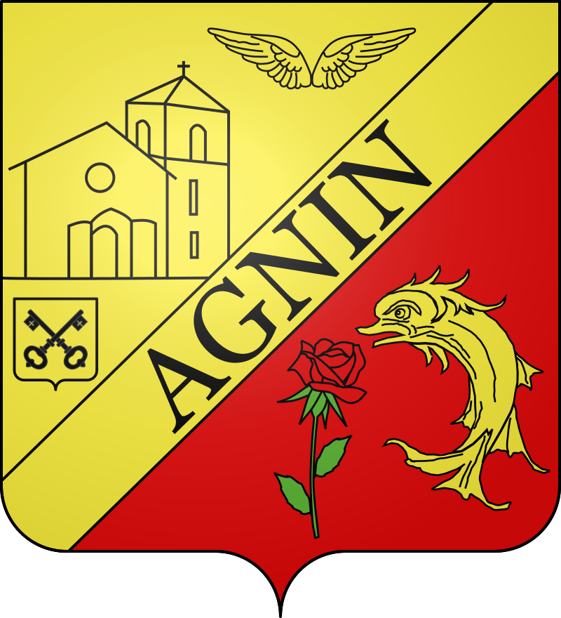 Blason de Agnin